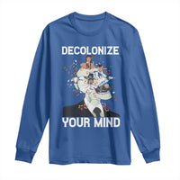 Indigenous People Native American Long Sleeve Shirt Decolonize Your Mind - Wonder Print Shop