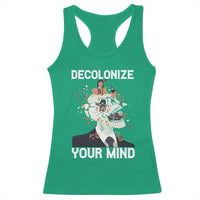 Indigenous People Native American Racerback Tank Top Decolonize Your Mind - Wonder Print Shop