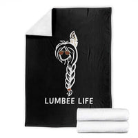 Native American Women Throw Blanket Lumbee American Indian Tribe Indigenous Girl Life - Wonder Print Shop
