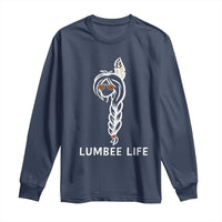 Native American Women Long Sleeve Shirt Lumbee American Indian Tribe Indigenous Girl Life - Wonder Print Shop