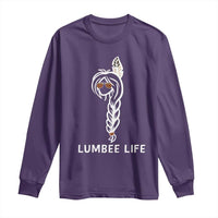 Native American Women Long Sleeve Shirt Lumbee American Indian Tribe Indigenous Girl Life - Wonder Print Shop