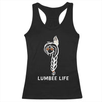 Native American Women Racerback Tank Top Lumbee American Indian Tribe Indigenous Girl Life - Wonder Print Shop