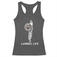 Native American Women Racerback Tank Top Lumbee American Indian Tribe Indigenous Girl Life - Wonder Print Shop