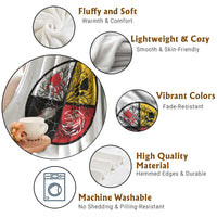 Native American Medicine Wheel MMIW Throw Blanket - Wonder Print Shop