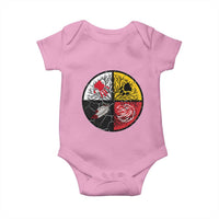 Native American Medicine Wheel MMIW Baby Onesie - Wonder Print Shop