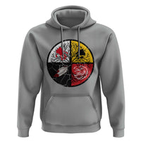 Native American Medicine Wheel MMIW Hoodie - Wonder Print Shop