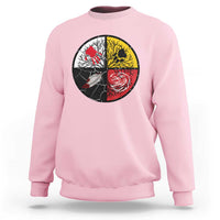 Native American Medicine Wheel MMIW Sweatshirt - Wonder Print Shop