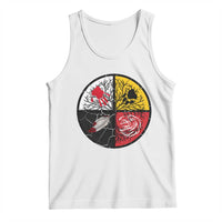 Native American Medicine Wheel MMIW Tank Top - Wonder Print Shop