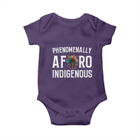 Afro Indigenous Native Pride Phenomenally Indigenous People Baby Onesie - Wonder Print Shop