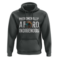 Afro Indigenous Native Pride Phenomenally Indigenous People Hoodie - Wonder Print Shop