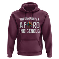 Afro Indigenous Native Pride Phenomenally Indigenous People Hoodie - Wonder Print Shop