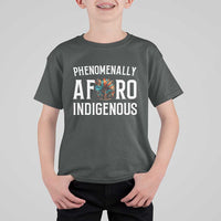 Afro Indigenous Native Pride Phenomenally Indigenous People T Shirt For Kid - Wonder Print Shop