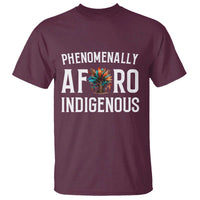 Afro Indigenous Native Pride Phenomenally Indigenous People T Shirt - Wonder Print Shop
