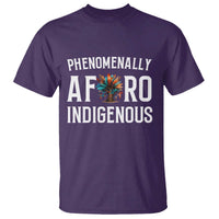 Afro Indigenous Native Pride Phenomenally Indigenous People T Shirt - Wonder Print Shop