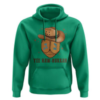 Yee Haw Nukkah Hoodie Funny Cowboy Hanukkah - Wonder Print Shop