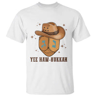 Yee Haw Nukkah T Shirt Funny Cowboy Hanukkah - Wonder Print Shop