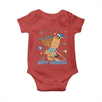 Funny Marcus The Worm Hanukkah Meme Baby Onesie - Wonder Print Shop
