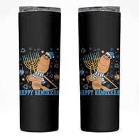Funny Marcus The Worm Hanukkah Meme Skinny Tumbler - Wonder Print Shop