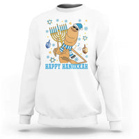 Funny Marcus The Worm Hanukkah Meme Sweatshirt - Wonder Print Shop