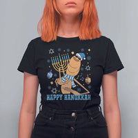 Funny Marcus The Worm Hanukkah Meme T Shirt For Women - Wonder Print Shop