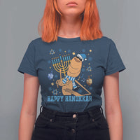 Funny Marcus The Worm Hanukkah Meme T Shirt For Women - Wonder Print Shop