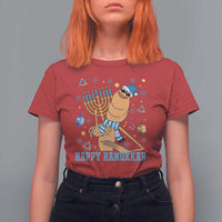 Funny Marcus The Worm Hanukkah Meme T Shirt For Women - Wonder Print Shop