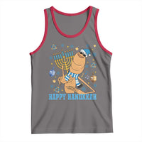 Funny Marcus The Worm Hanukkah Meme Tank Top - Wonder Print Shop