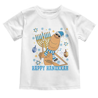 Funny Marcus The Worm Hanukkah Meme Toddler T Shirt - Wonder Print Shop
