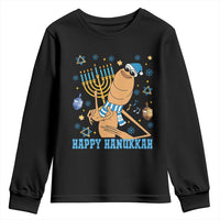 Funny Marcus The Worm Hanukkah Meme Youth Sweatshirt - Wonder Print Shop