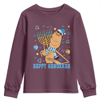 Funny Marcus The Worm Hanukkah Meme Youth Sweatshirt - Wonder Print Shop