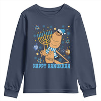 Funny Marcus The Worm Hanukkah Meme Youth Sweatshirt - Wonder Print Shop