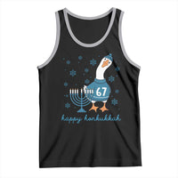 67 Six Seven Silly Goose Hanukkah Meme Tank Top Happy Honkukkah - Wonder Print Shop