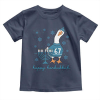 67 Six Seven Silly Goose Hanukkah Meme Toddler T Shirt Happy Honkukkah - Wonder Print Shop