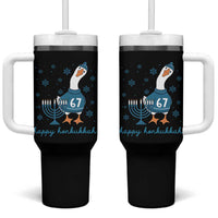 67 Six Seven Silly Goose Hanukkah Meme Tumbler With Handle Happy Honkukkah - Wonder Print Shop