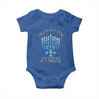 Funny Hanukkah Baby Onesie All I Want For Chanukkah Is A Miracle - undefined