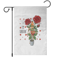 Marcus The Worm Valentine Meme Garden Flag I Am Senstive - Wonder Print Shop