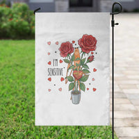 Marcus The Worm Valentine Meme Garden Flag I Am Senstive - Wonder Print Shop