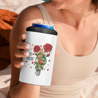 Marcus The Worm Valentine Meme 4 in 1 Can Cooler Tumbler I Am Senstive - Wonder Print Shop