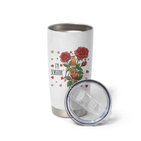 Marcus The Worm Valentine Meme Tumbler Cup I Am Senstive - Wonder Print Shop