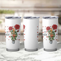 Marcus The Worm Valentine Meme Tumbler Cup I Am Senstive - Wonder Print Shop
