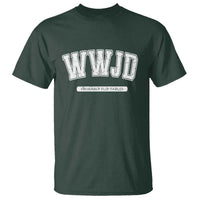 Funny Christian T Shirt WWJD Probably Flip Tables - Wonder Print Shop