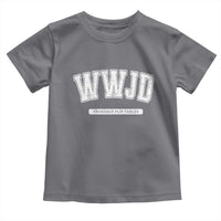 Funny Christian Toddler T Shirt WWJD Probably Flip Tables - Wonder Print Shop