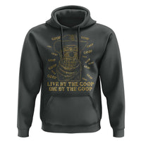Funny Burnt Peanut Hoodie Live by The Goop Die by The Goop - Wonder Print Shop