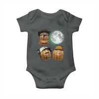 Funny Burnt Peanut Howling at the Moon Baby Onesie - Wonder Print Shop