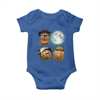 Funny Burnt Peanut Howling at the Moon Baby Onesie - Wonder Print Shop