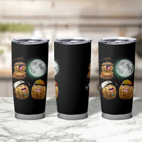 Funny Burnt Peanut Howling at the Moon Tumbler Cup - Wonder Print Shop