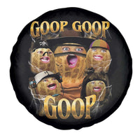 Funny Burnt Peanut Goop Spare Tire Cover Bungulato 90s Bootleg - Wonder Print Shop