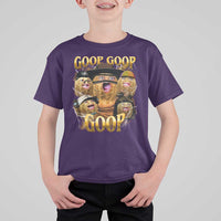 Funny Burnt Peanut Goop T Shirt For Kid Bungulato 90s Bootleg - Wonder Print Shop