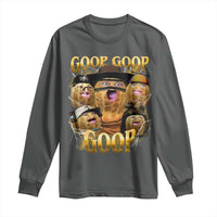 Funny Burnt Peanut Goop Long Sleeve Shirt Bungulato 90s Bootleg - Wonder Print Shop