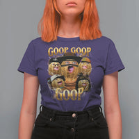 Funny Burnt Peanut Goop T Shirt For Women Bungulato 90s Bootleg - Wonder Print Shop